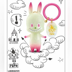 Labubu & Pato Keychain Toy